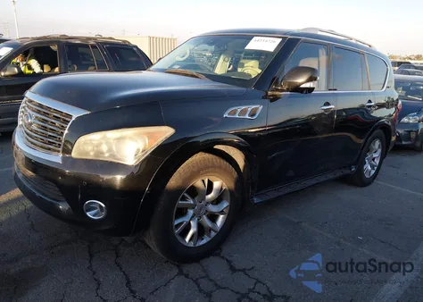2011 Infiniti Qx56 z USA, uszkodzony, nr VIN JN8AZ2NF9B9503449